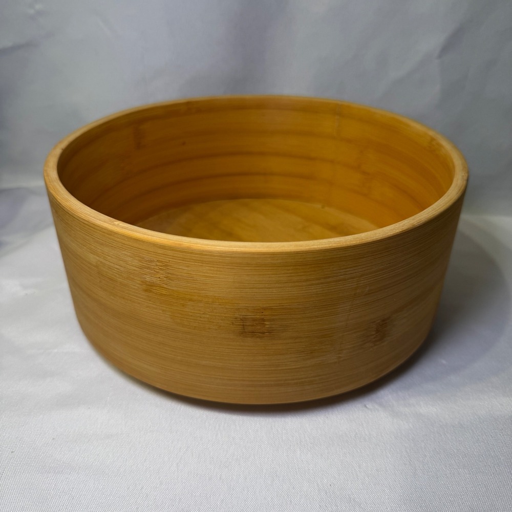 THE Original‎ Bamboo Lazy Susan 10 Inch Rotating Turntable Kitchen Organizer